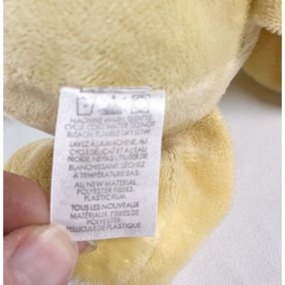 Disney Baby Winnie the Pooh Easter Bunny Plush Green Shirt Crinkle Ears 13
